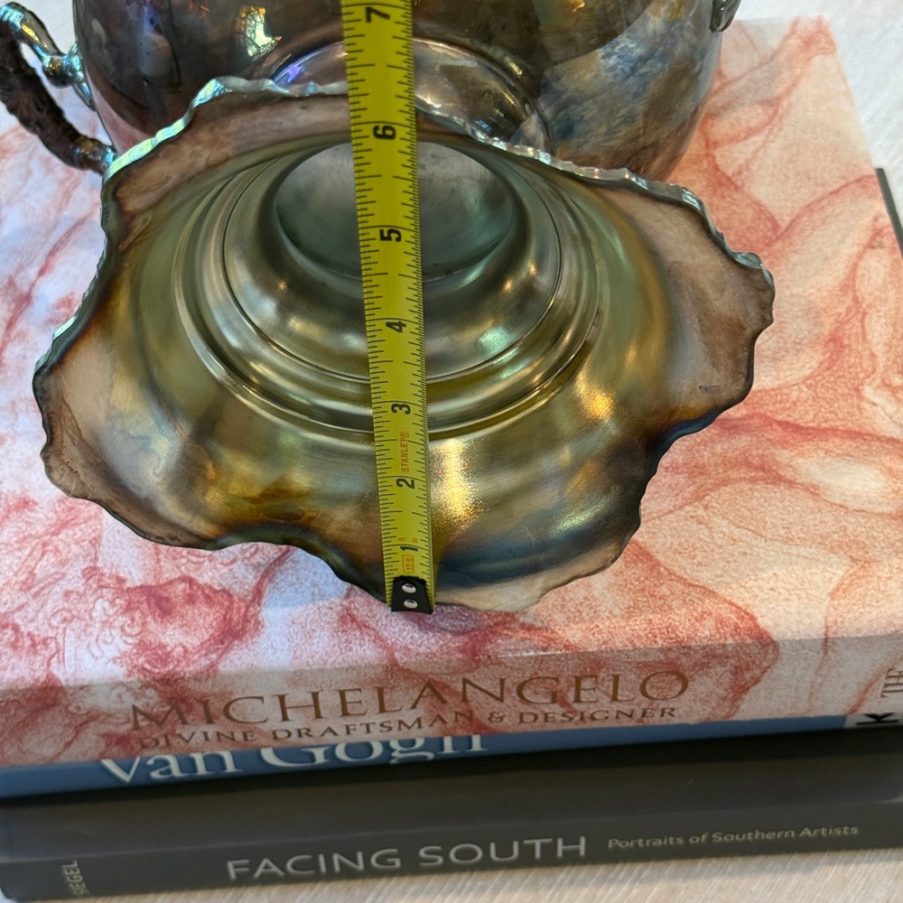 BAROQUE BY WALLACE SILVERSMITHS SILVERPLATE CHAMPAGNE WINE ICE BUCKET  #243 - Picture 11 of 12